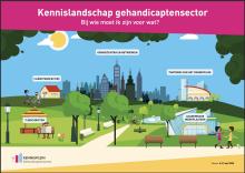 Afbeelding kennislandschap gehandicaptensector