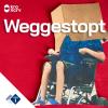 Afbeelding van de podcastserie Weggestopt (jongen in rolstoel met grote doos over zijn hoofd)